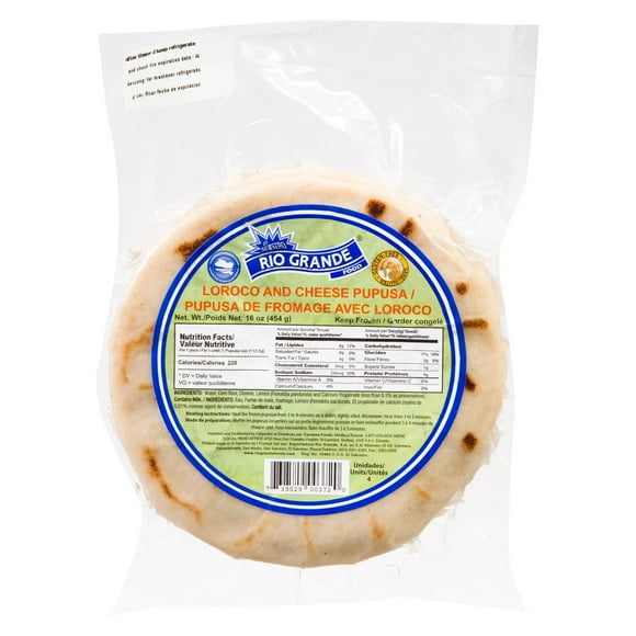 Rio Grande Loroco And Cheese Pupusa, 454 g