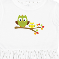 thumbnail image 4 of Inktastic Two Cute Owls on a Branch Girls Toddler Dress, 4 of 5