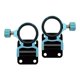 thumbnail image 2 of Caja de pesca con soporte para paraguas, estable, portátil, extraíble, duradero, fácil de instalar. Azul, 2 of 9