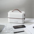 thumbnail image 3 of Wzzjkit European Standards Multi Functional Electrical Thermal Insulation Lunch Box Steaming and Heating Lunch Box Can Be in Work Office Bento Hot Food, 3 of 5