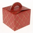 thumbnail image 4 of GUOOL 10 Pcs Boîtes de Bonbons de Noël 3,5 Pieds' X 3,5 Pieds' 4,7 Pieds' Losanges Rouges, 4 of 9