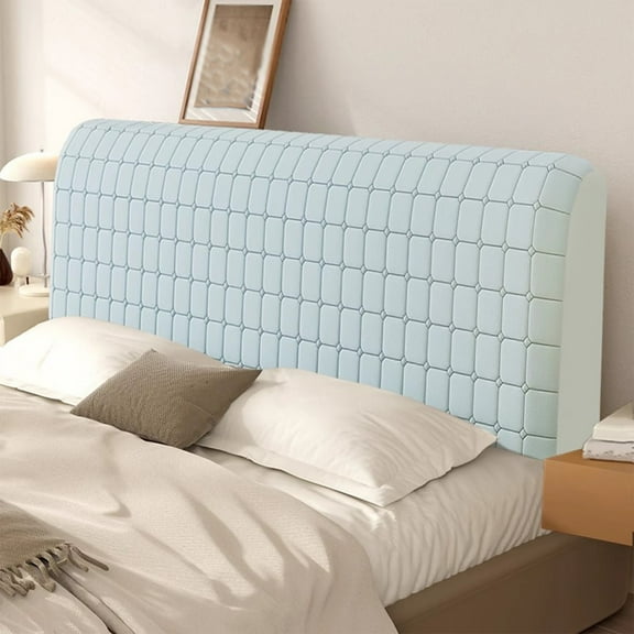 Bed Headboard Protector, Headboard Slipcover Bed Head Protector, Multifunctional Bed Headboard Padded, Home Decoration Bed Headboard Cover, for Upholstered Bedroom Headboard