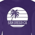thumbnail image 4 of Inktastic San Diego California Beach Long Sleeve T-Shirt, 4 of 5