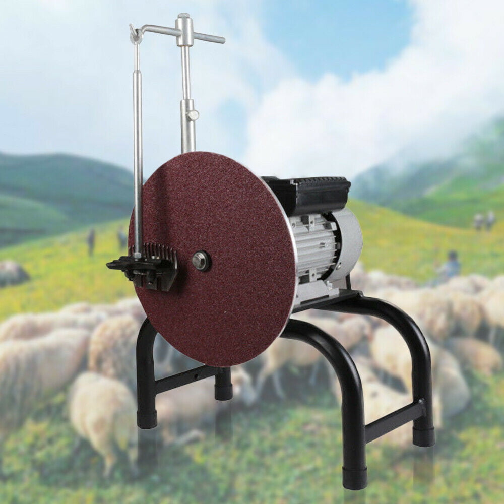 110V Electric Sheep Clipper Blade sharpener Goat Shears Grinding Machine USA 