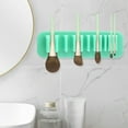 thumbnail image 3 of Grandest Birch Wall-mounted Makeup Brush Holder with Suction Silicone Air Drying Makeup Brush Rack Beauty Tools Stylish Wall-mount, 3 of 8