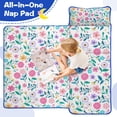 thumbnail image 4 of Pioneer Flower Floral Print Pattern Toddler Nap Mats for Kids Preschool,Sleeping Mat Bag or Kids,Toddler Sleeping Bag,Toddler Nap Mat or Daycare, 4 of 6