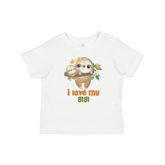 Inktastic Sloth I Love My Gigi Boys or Girls Baby T-Shirt
