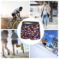 thumbnail image 7 of Men's Boxer Briefs, halloween pumpkins bats print Soft Comfy Mens Underwear Boxer Briefs Breathable With Widen Waist, 7 of 7