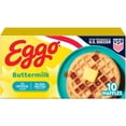 thumbnail image 3 of Eggo Buttermilk Waffles, Breakfast Food, 12.3 oz, 10 Count (Frozen), 3 of 12