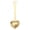 Gold, variant on HONGLIN Loose Leaf Tea Infuser, Heart Shape Tea Strainer with Long Handle, Fine Mesh Tea Steeper for Loose Tea and Herbal Tea, 1 Pack