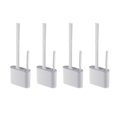 thumbnail image 1 of No-Dead-Angle Toilet Brush Household Toilet Cleaning Brush Wall-Mounted Toilet Cleaning Kit, 1 of 5