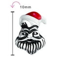 thumbnail image 3 of Bling Jewelry Womens Holiday Christmas Winter Santa Claus Bead Charm .925Sterling Silver, 3 of 4