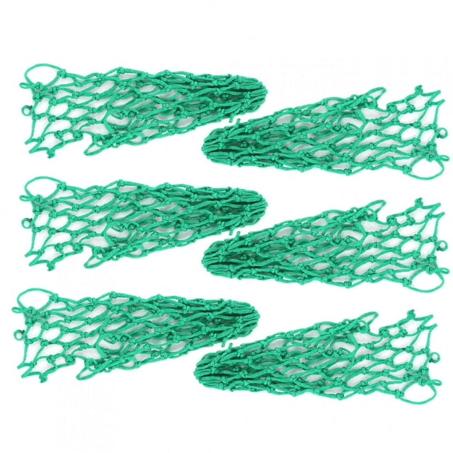 HURRISE Poches en Filet pour Billard, Sacs en Filet pour Billard, 6 Pcs Poches en Filet Vert pour Billard, Sac en Filet en Nylon de Remplacement, Accessoires de Snooker Professionnels