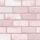 thumbnail image 1 of Arthouse - Papel Pintado de Pared Diamond Diseño Ladrillo (Rosa), 1 of 2