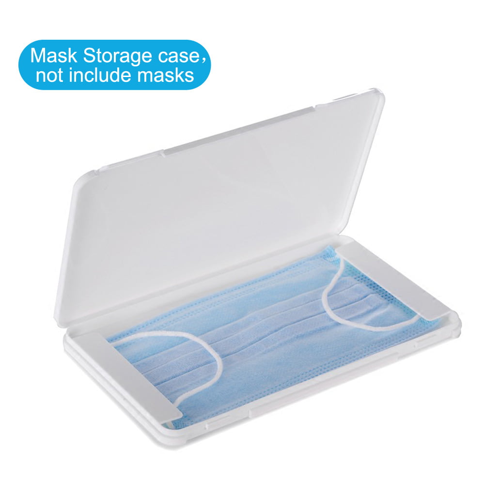 Details about   Portable Face Mask Storage Case Cover Holder Box Lip For Masks Container 2020 US 