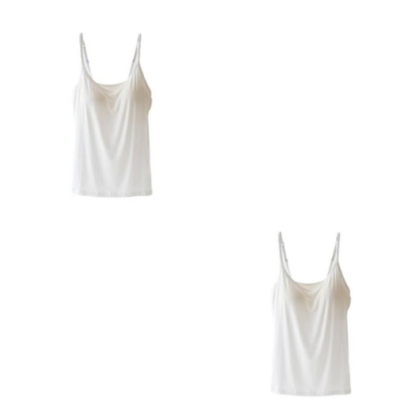 Camisola de yoga Qarigey Mujer Top Fitness Chaleco Ropa de gimnasia Blanco XL 2piezas
