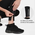 thumbnail image 5 of BALEAF Women's Fleece Lined Leggings Cold Weather Running Tights Winter Thermal Hiking Biking Cycling Pants Black Size XL, 5 of 8