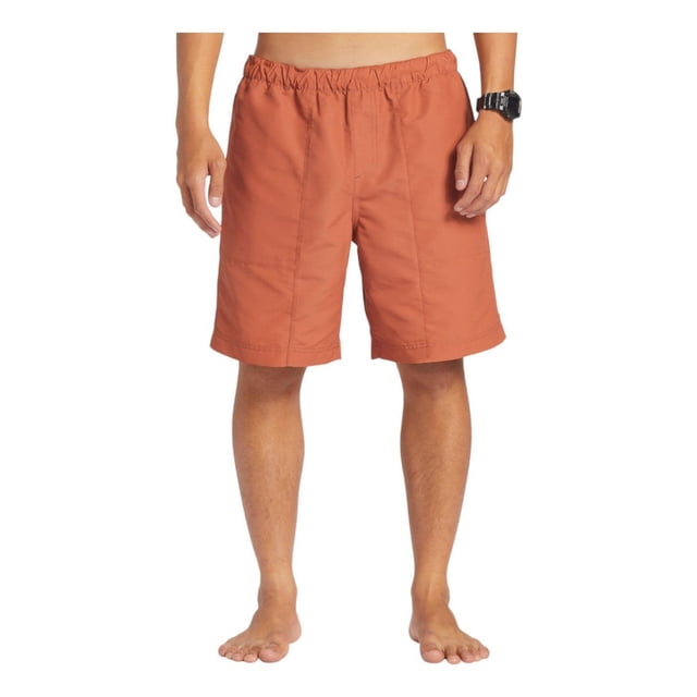 Short Quiksilver Hombre Caballero Casual Playa Made Naranja naranja M