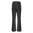 thumbnail image 5 of Rhuody Women'S Yoga Pants Lady’S Straight Leg Pants With Pockets Loose Fit Solid Color Trousers Adorble Trousers Gy2 Xl, 5 of 6