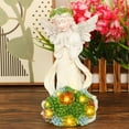thumbnail image 6 of Angel Solar Garden Outdoor Statues with Succulent Plants and 6 LED Lights– Outside Solar Garden Decor Figurines -Remembrance & Sympathy Gifts Decorations, 6 of 8