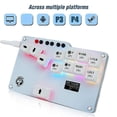 thumbnail image 4 of For GP2040 Fightstick Keyboard with Hot Swap RGB Cherry Switch for PS3 MisterFPGA Steam PC, 4 of 5