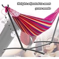 thumbnail image 6 of YRLLENSDAN Hammock with Stand for Outside, Portable Hammock Backyard Hammock Freestanding Hammock Outdoor Hammocks, Red, 6 of 7