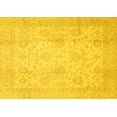 thumbnail image 1 of Ahgly Company Indoor Rectangle Oriental Yellow Traditional Area Rugs, 7' x 9', 1 of 4