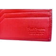 thumbnail image 3 of Cartera Para Hombre Doble Pliegue Color Rojo Maranello En Piel Vacuno M03, 3 of 5