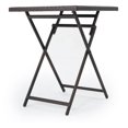 thumbnail image 2 of Noble House Margarita Modern Outdoor Multibrown Wicker Bar Table, 2 of 14