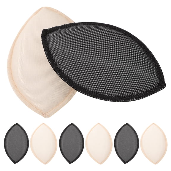 Tineasur Bra Inserts Cushion for Women Assorted Bra Pads 5 Pairs 3.5 Inches