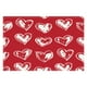 thumbnail image 2 of Xihbxyly Mantel Individual de San Valentín, Diseño de Lino En Forma de Corazón, Elegante Protector de Mesa, Resistente Al Calor, Decoración Romántica para El Hogar, Perfecto para La Cena de San Valen, 2 of 5