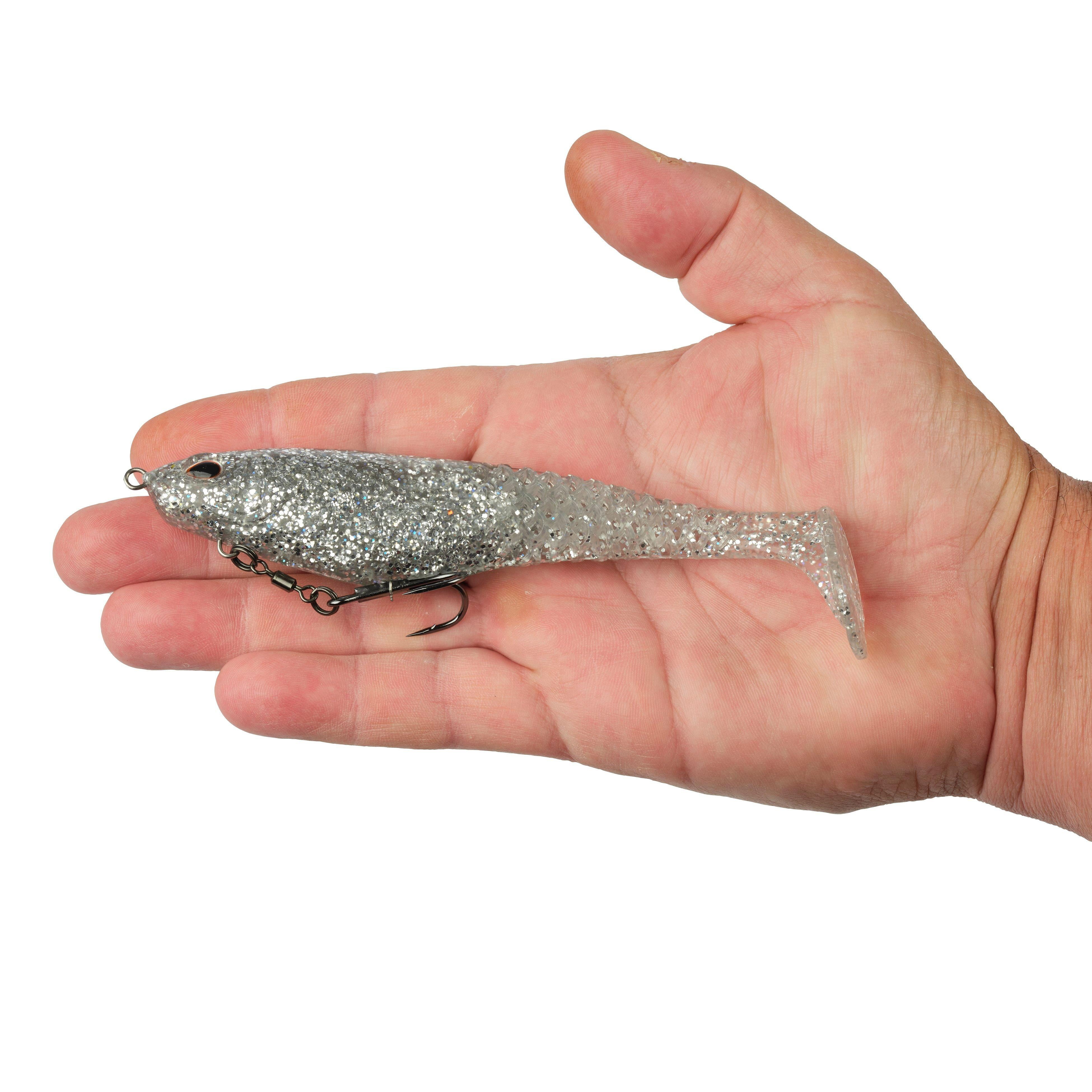 Berkley PowerBait® CullShad, 6 in, Chrome Flash