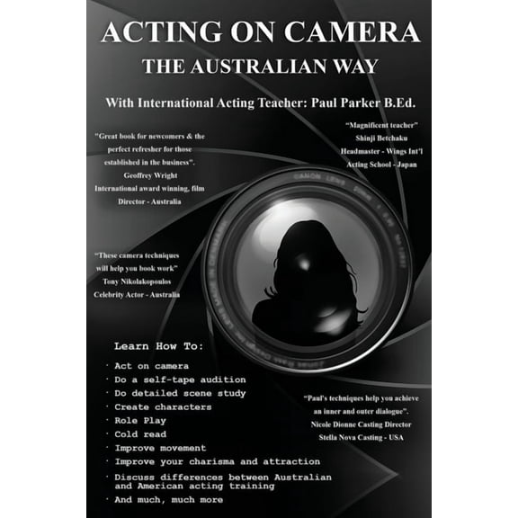 Acting On Camera The Australian Way, (Paperback)