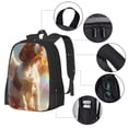 thumbnail image 2 of Fuzoiu Rainbow English Cocker Spaniel Print Large Capacity Backpack,Travel Backpack,Laptop Bag,College School Rucksack Bag,for School, Travel & Outdoor Activities, 2 of 6