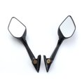 thumbnail image 2 of Qiaoxi Miroirs pour VTT, Miroirs de Rétroviseur en Verre Haute Définition à Angle Réglable Accessoires pour Trottinette Motoneige Mope Compatibles pour YZF R3 R25 2013-2017 CT250 300 S350, 2 of 6