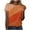 Orange, variant on gbyLJF Plaid Tunic Tops for Women Casual Tees for Women Boat Neck Tops for Women Lace Blouses for Women Green XXL
