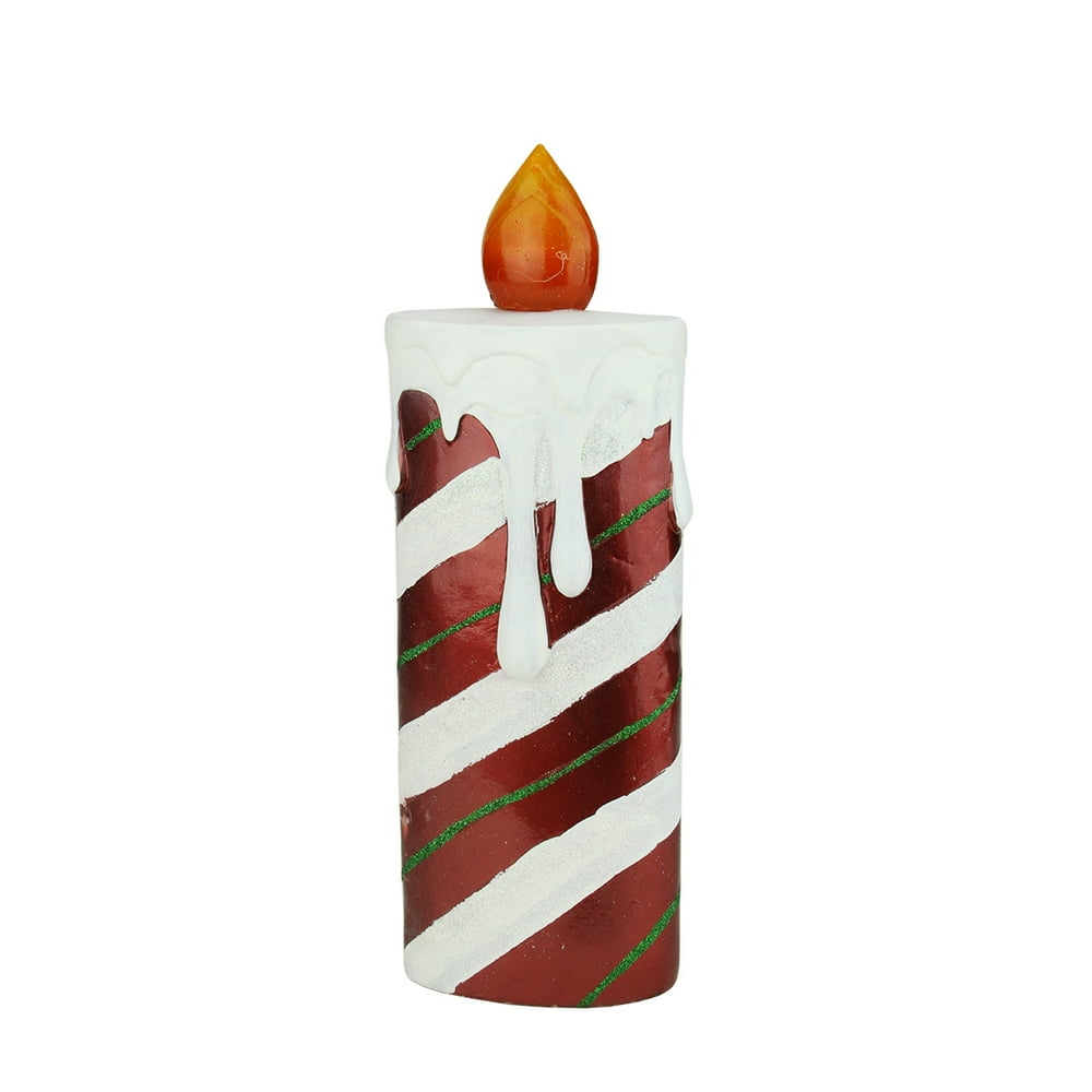 Northlight 13.75" LED Lighted Festive Candy Cane Striped Christmas