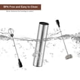 thumbnail image 2 of HORIALENCE 1 Set of Instant Milk Frother Electric Whisk USB Rechargeable for Coffee Indoor Use Cafe Owners, 2 of 8