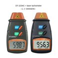 thumbnail image 3 of Digital Tachometer Rpm Meter Non-Contact 2.5RPM-99999RPM Lcd Display Speed Tester 1Pcs ,Accurate, 3 of 5