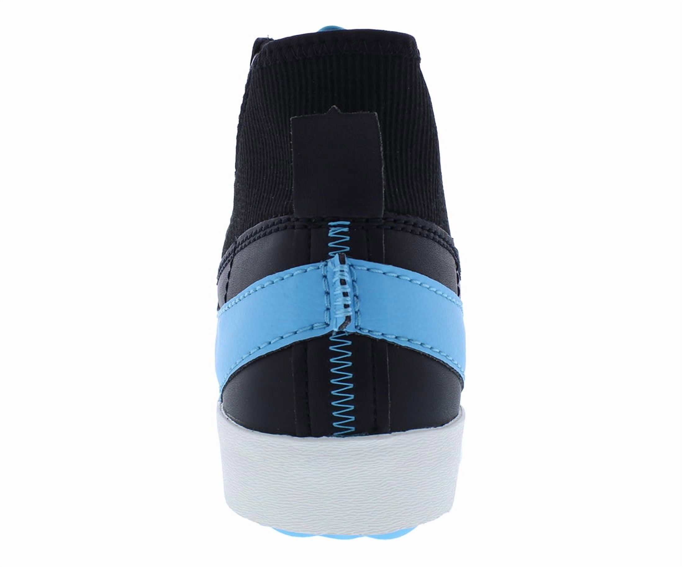 Men's Nike Blazer Mid '77 Jumbo Black/Baltic Blue-Sail (FD0278 001) - 12