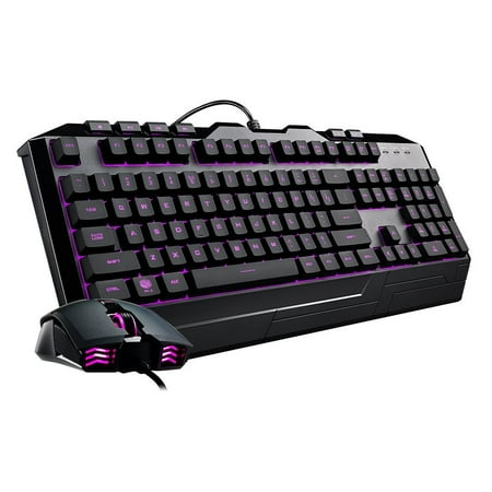 - Cooler Master Devastator 3 Gaming Combo Keyboard and Mouse Featuring Seven Different LED Color Options (SGB-3000-KKMF1-US)