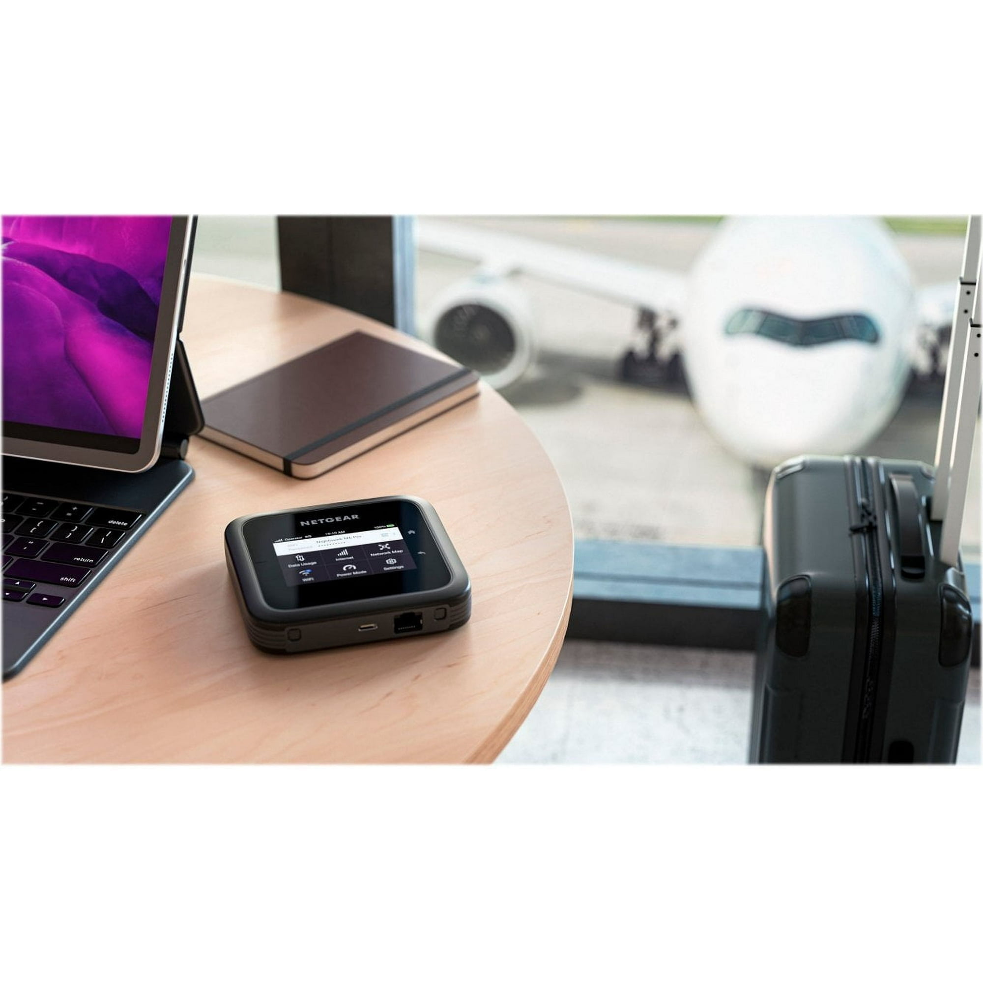 NetGear Nighthawk M6 Pro 5G mmWave WiFi 6E Mobile Hotspot Router, At&t Unlocked, up to 8Gbps ( Great for International use)