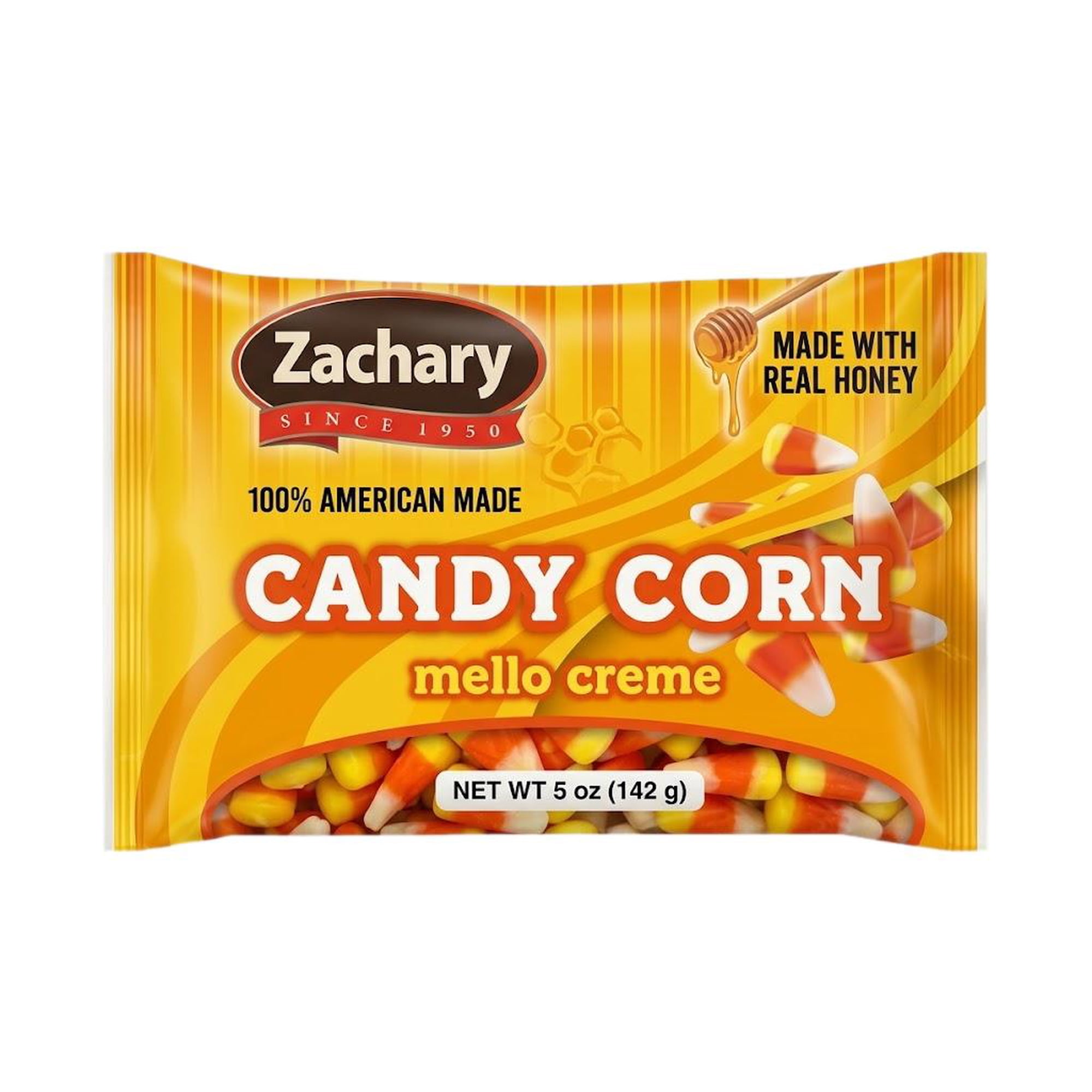 Zachary Mello Creme Candy Corn Made with Real Honey, 5 oz