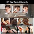 thumbnail image 2 of LED Tri-fold Hanging Mirror, Black, SK2102, 2 of 8