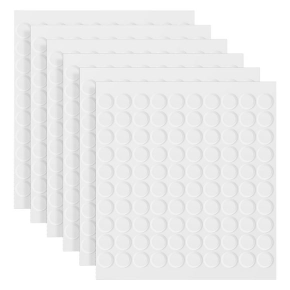 Miangastore 800Pcs Small Double Sided Adhesive Pads Rounded Strong Adhesive Sticky Dot Sound Foam Sticker