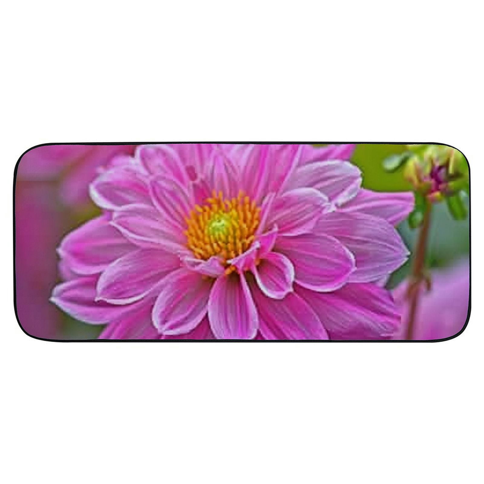 Qinduosi Decorative Door Mat, Door Mat with Non-Slip Rubber Backing, Cleaning, Traps Dirt, for , Patio, Garage - Flower Natur Spring Floral Summer Natural Plant 19.68*47.24 in