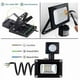 thumbnail image 4 of Foco LED para exteriores de 20 W con sensor de movimiento, 6500 K, IP66, lámpara de seguridad con sensor de movimiento, para jardín, terraza, césped, fiesta, iluminación LED para exteriores - MS, 4 of 5
