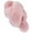 Pink, variant on VONMAY Women's Slippers Plush Cross Band Open Toe Slides Fuzzy SPA House Slippers