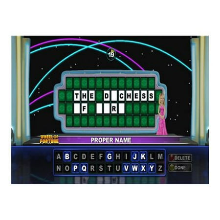 Wheel of fortune for wii