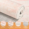 thumbnail image 4 of Area Rugs for Living Room, Homasen 6'x9' Washable Non-slip Indoor Rug Neutral Boho Pink, Soft Low Pile Stain Resistant Carpet for Bedroom, Dining Room, 4 of 9